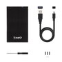 Tooq TQE-2522B Caja Externa para HDD/SSD 2.5 pulg. Negro